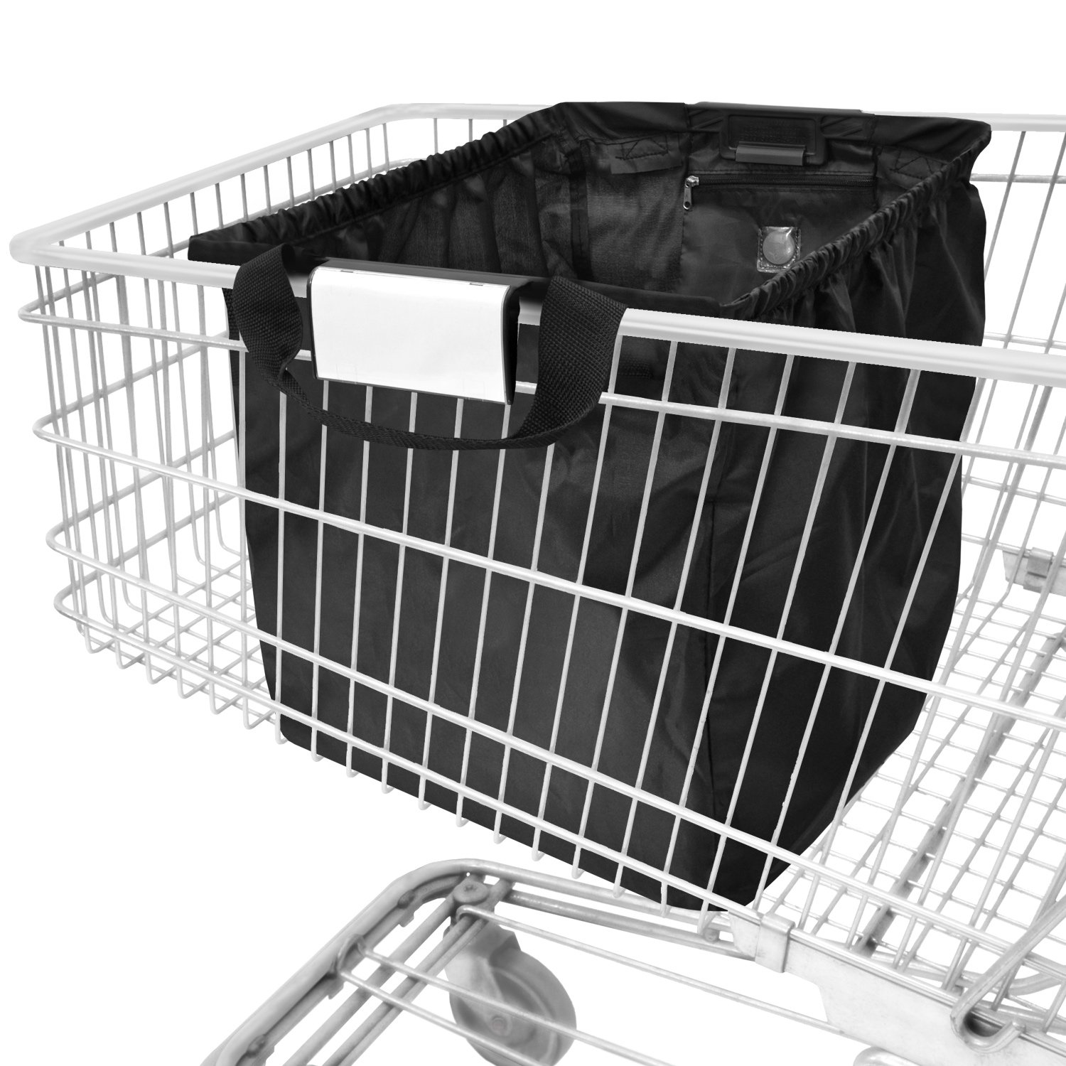 Achilles faltbare Einkaufswagentasche mit Kühleinsatz für den Einkauf, ideal für warme Tage, 54x35x39 cm | Einkaufstasch